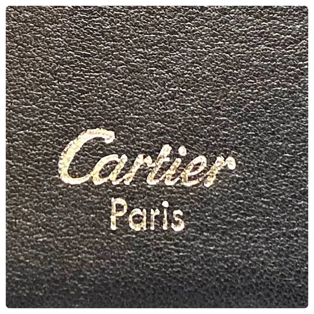 Cartier Black and Gold Wallet - Picture 6 of 9